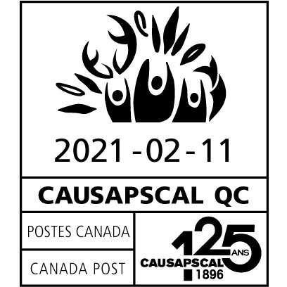 Native Canadian artwork, 125 year celebration since 1896, February 11, 2021.